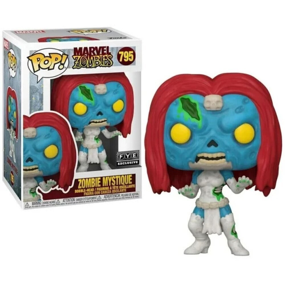 Funko Pop! Vinyl: Marvel - Zombie Mystique - FYE (Exclusive) #795